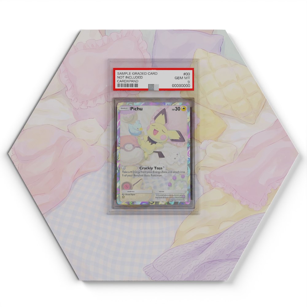 105 Crapustule - Extended Artwork Pokemon Card Display