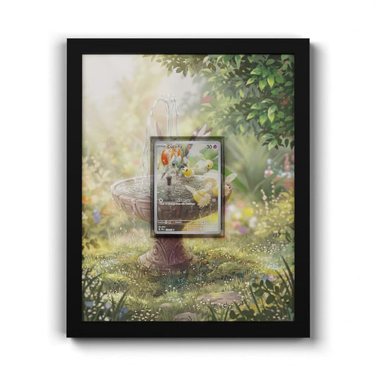 172 Bombydou - Extended Artwork Framed Pokemon Card Display