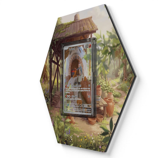 172/167 Chartor - Extended Artwork Pokemon Card Display