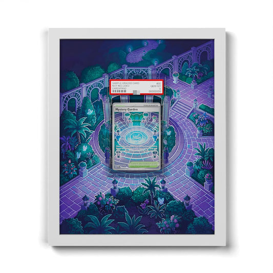 172 Jardin Mystère - Extended Artwork Framed Pokemon Card Display