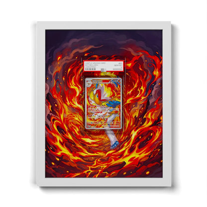 173/167 Simiabraz - Extended Artwork Framed Pokemon Card Display