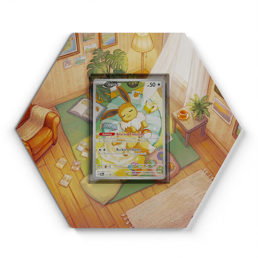 173 Évoli - Extended Artwork Pokemon Card Display