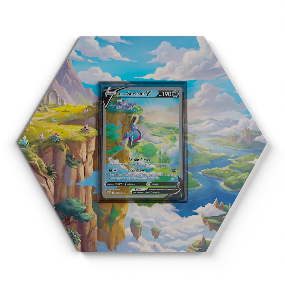 175/189 Farfurex de Hisui V - Extended Artwork Pokemon Card Display