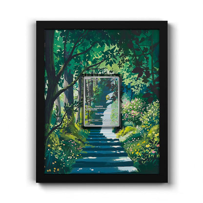 175 Psykokwak - Extended Artwork Framed Pokemon Card Display