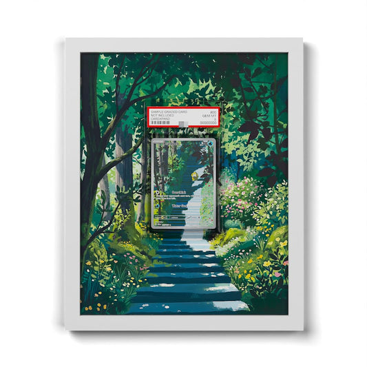175 Psykokwak - Extended Artwork Framed Pokemon Card Display