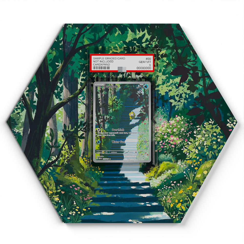 175/165 Psykokwak - Extended Artwork Pokemon Card Display