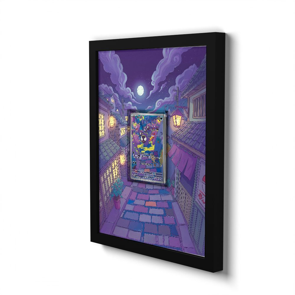 177/162 Gastly - Extended Artwork Pokemon Card Frame