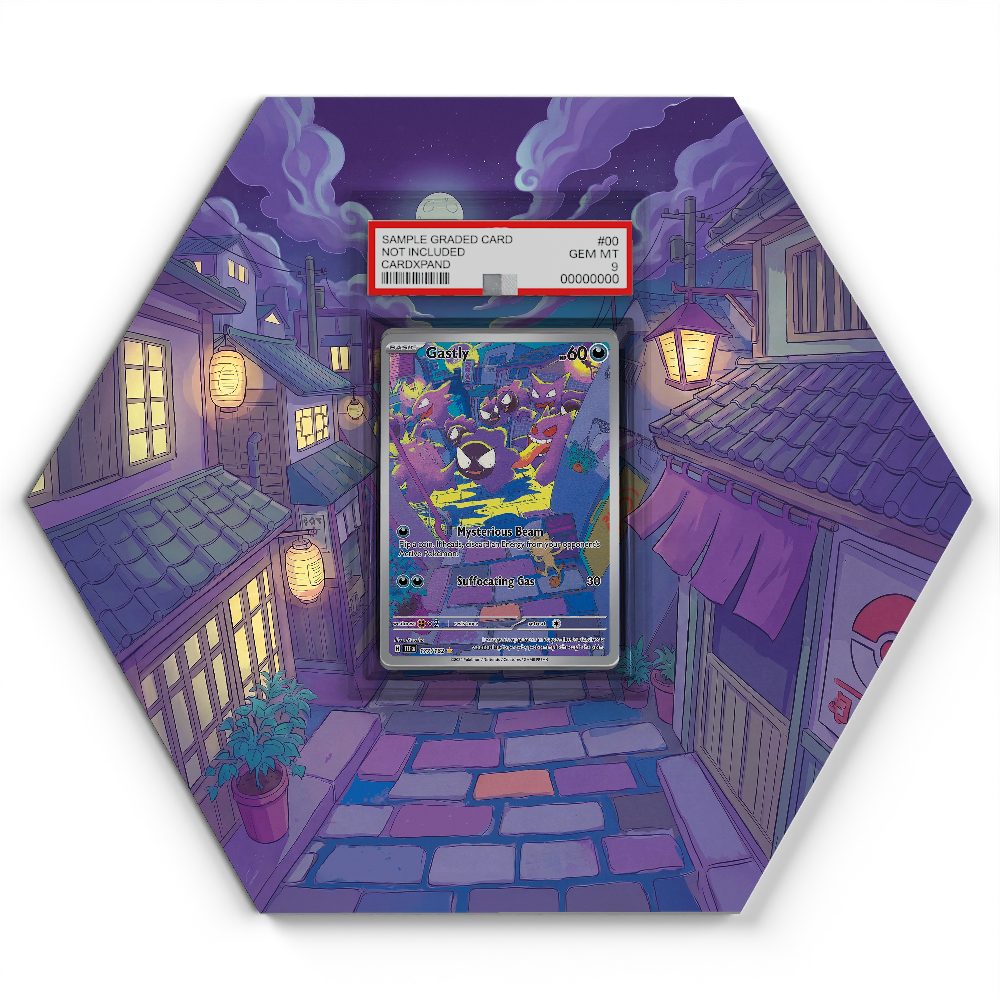 177/162 Fantominus - Extended Artwork Pokemon Card Display
