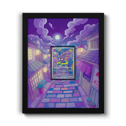 177 Fantominus - Extended Artwork Framed Pokemon Card Display