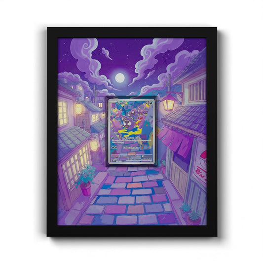 177 Fantominus - Extended Artwork Framed Pokemon Card Display