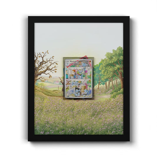 177 Machopeur - Extended Artwork Framed Pokemon Card Display
