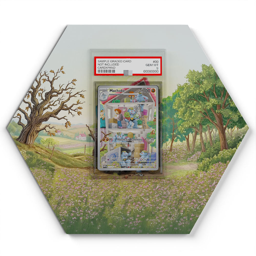 177/165 Machopeur - Extended Artwork Pokemon Card Display