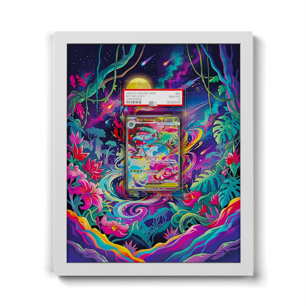 177 Méga-Florizarre EX - Extended Artwork Framed Pokemon Card Display