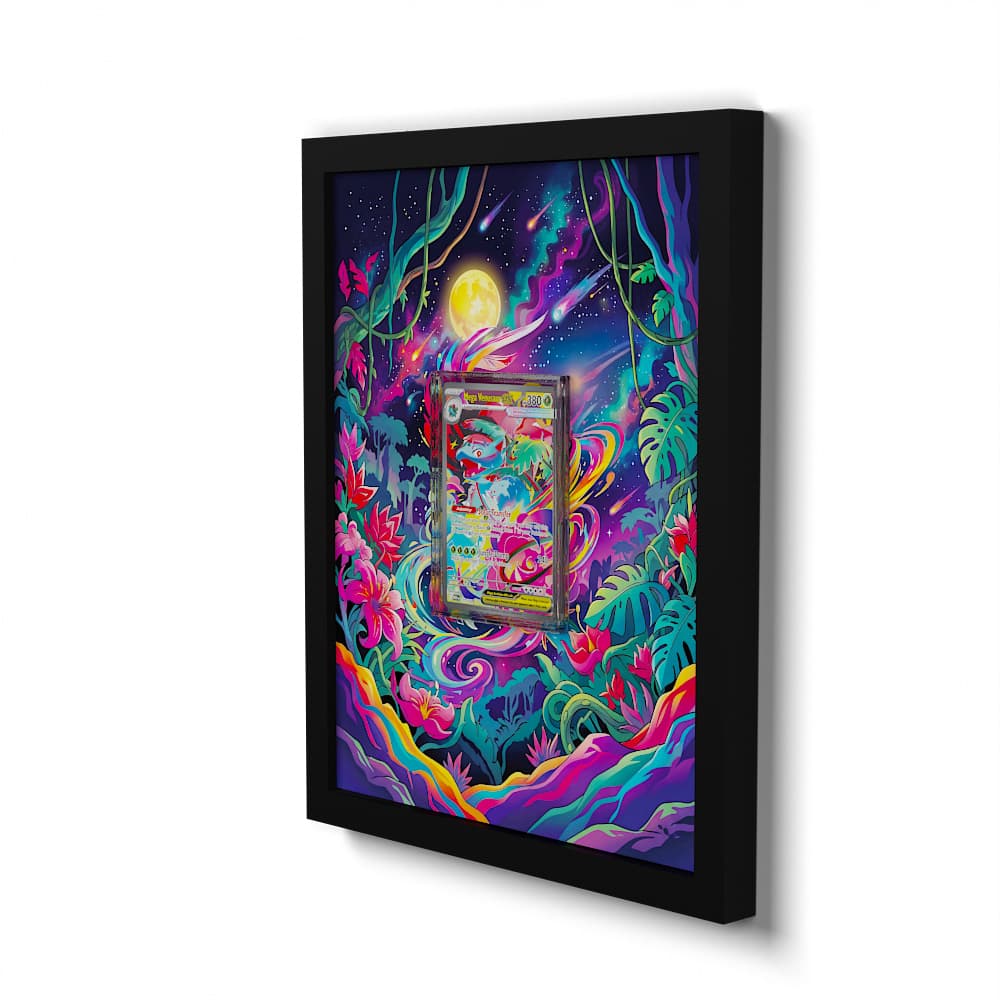 177 Méga-Florizarre EX - Extended Artwork Framed Pokemon Card Display