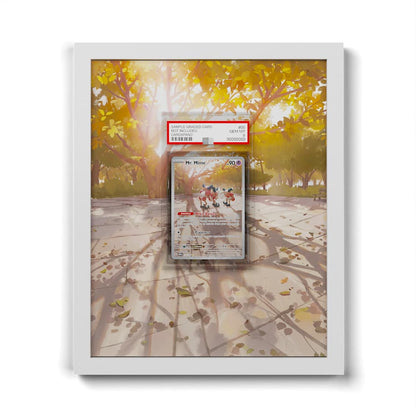 179 M. Mime - Extended Artwork Framed Pokemon Card Display