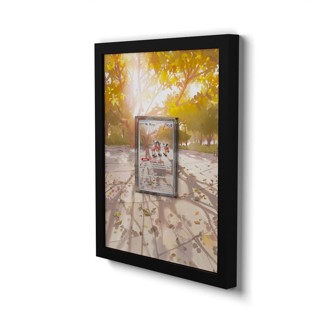 179 M. Mime - Extended Artwork Framed Pokemon Card Display