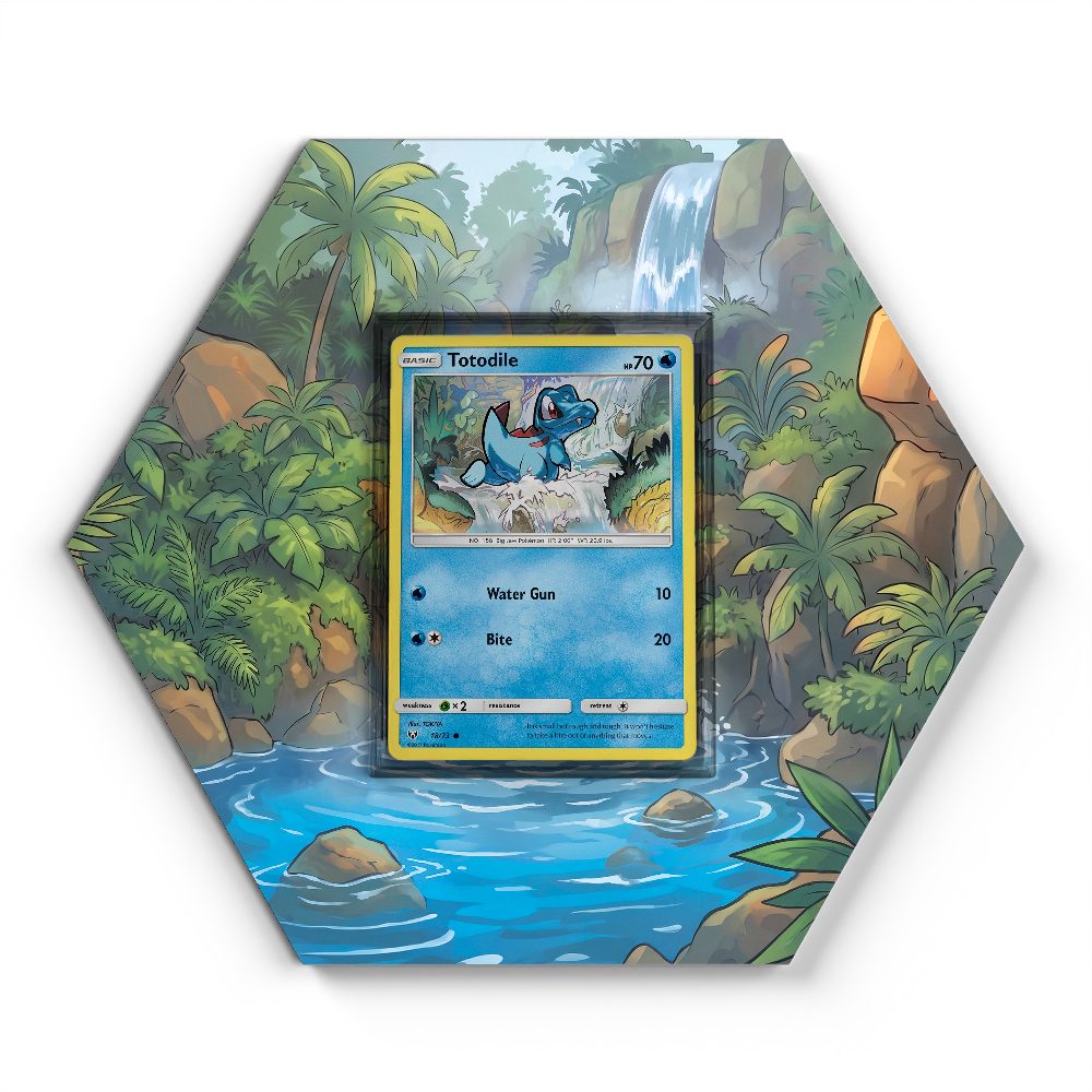 105 Crapustule - Extended Artwork Pokemon Card Display
