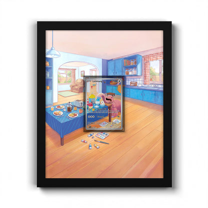 180/162 Lickitung - Extended Artwork Pokemon Card Frame