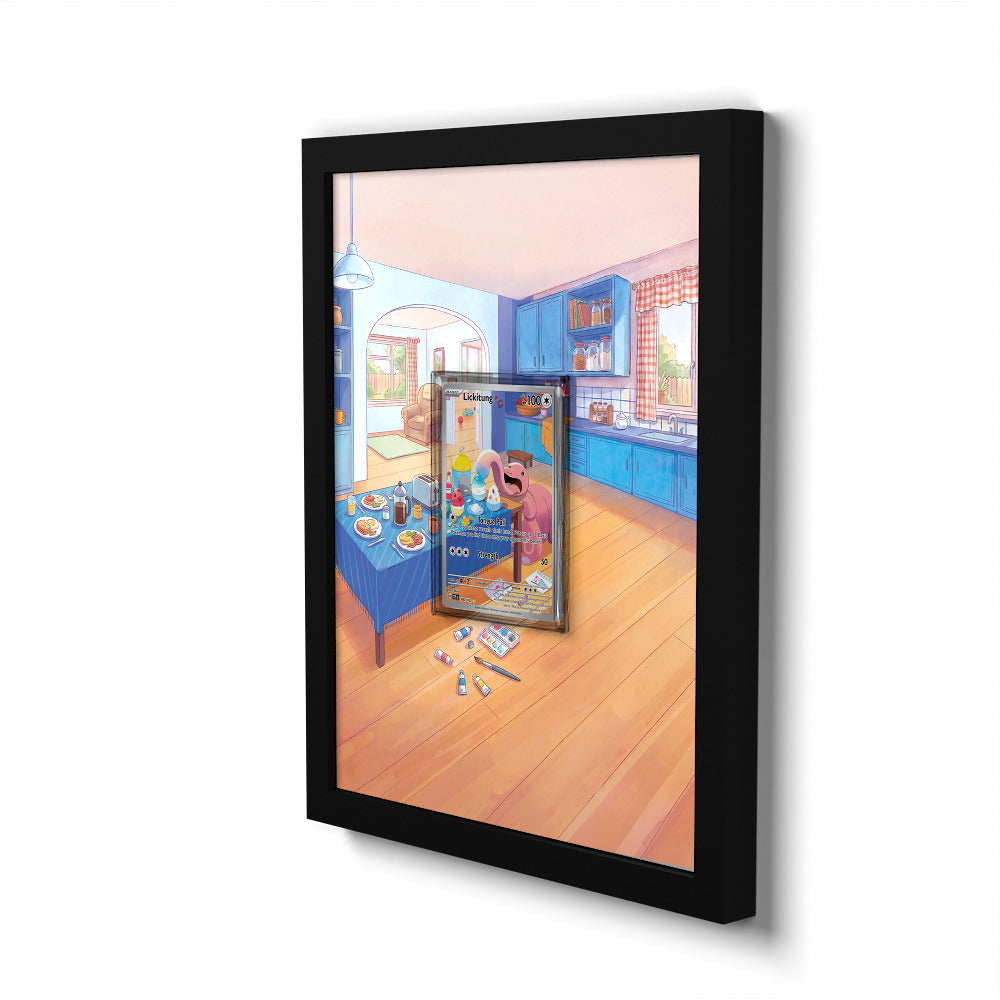 180/162 Lickitung - Extended Artwork Pokemon Card Frame