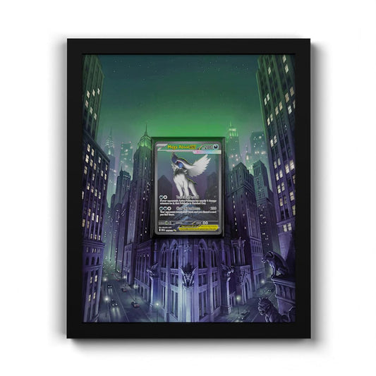180 Méga-Absol EX - Extended Artwork Framed Pokemon Card Display