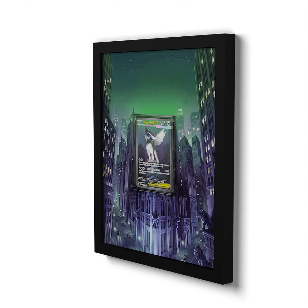 180 Méga-Absol EX - Extended Artwork Framed Pokemon Card Display