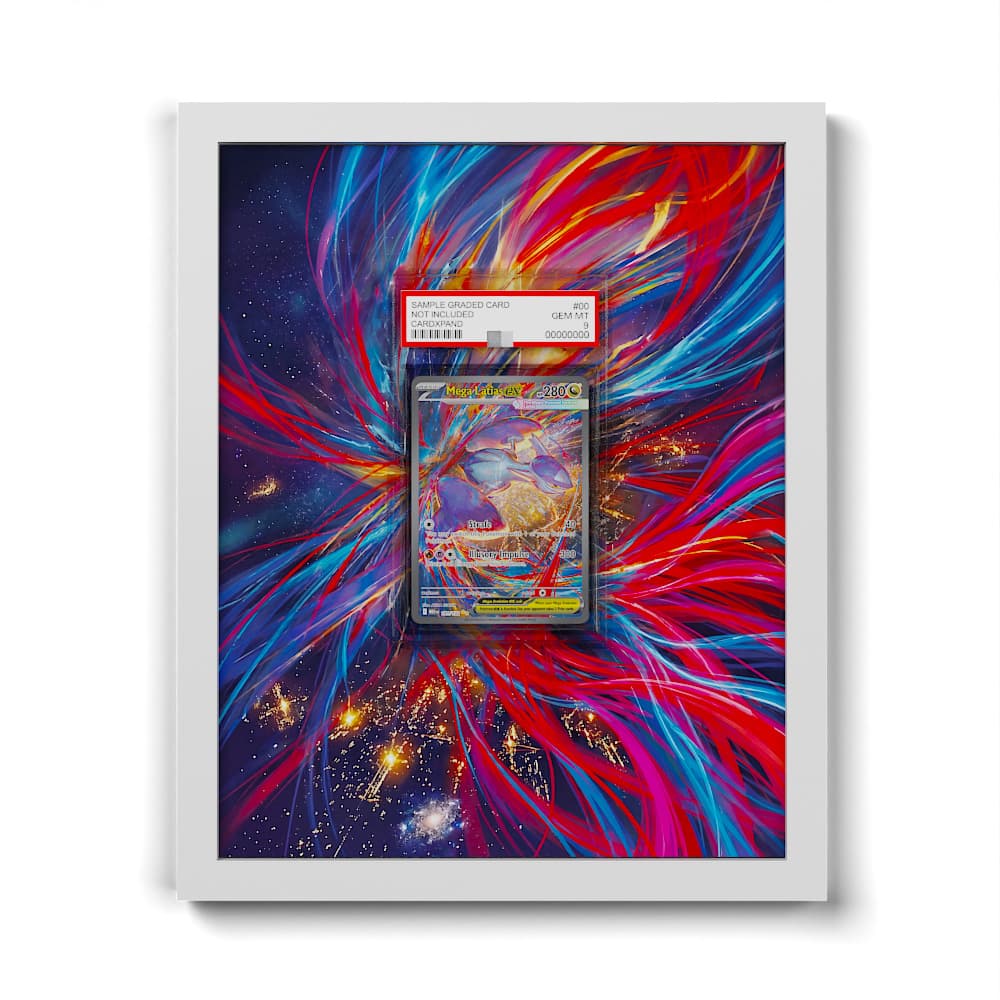 181 Méga-Latias EX - Extended Artwork Framed Pokemon Card Display