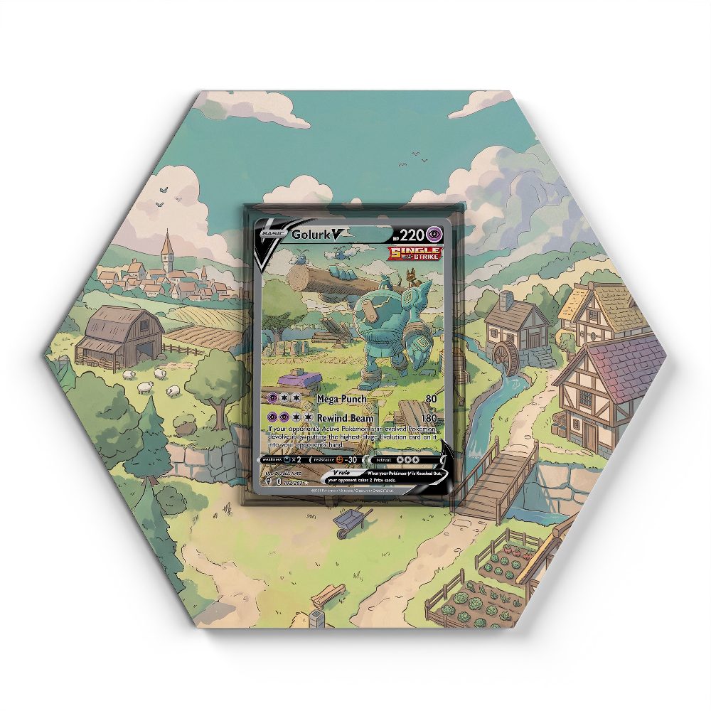 105 Crapustule - Extended Artwork Pokemon Card Display