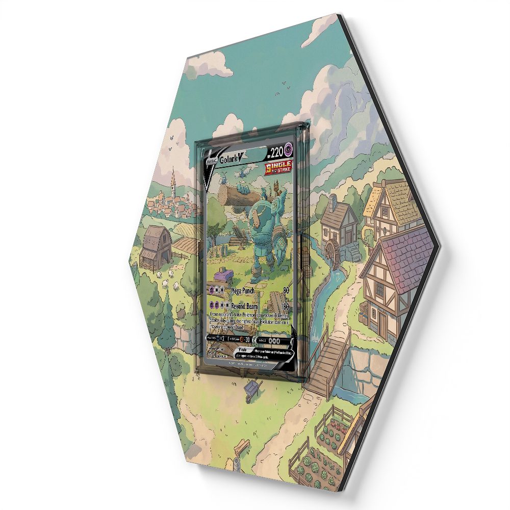 105 Crapustule - Extended Artwork Pokemon Card Display