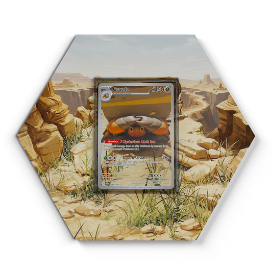 186/182 Crabaraque - Extended Artwork Pokemon Card Display