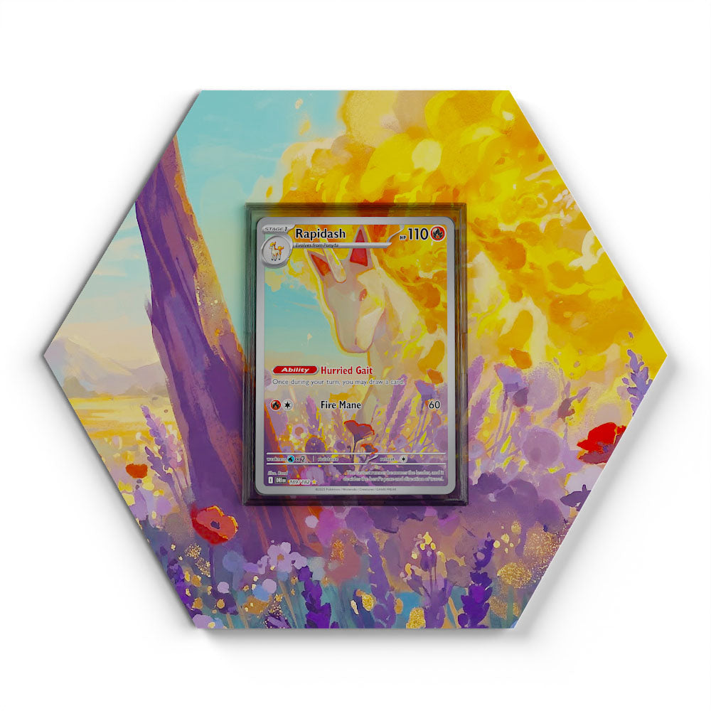 189/182 Galopa - Extended Artwork Pokemon Card Display