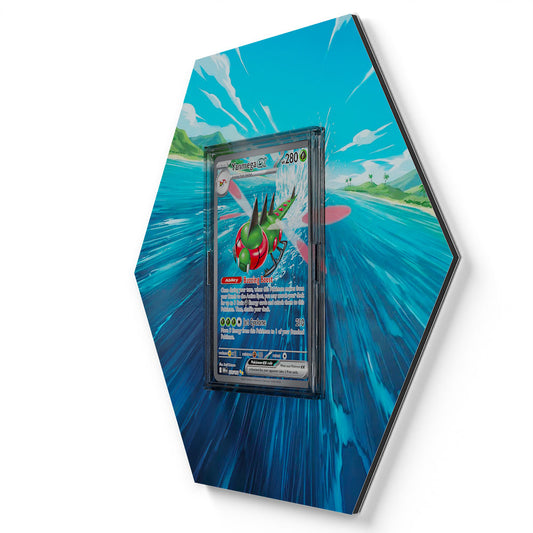 228/182 Yanmega EX - Extended Artwork Pokemon Card Display