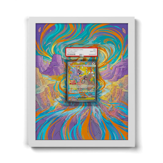182 Méga-Kangourex EX - Extended Artwork Framed Pokemon Card Display