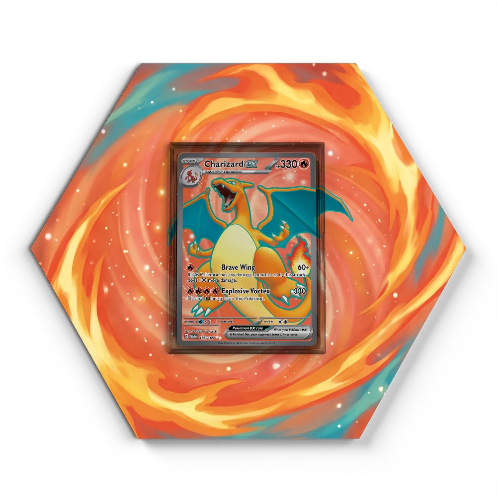 105 Crapustule - Extended Artwork Pokemon Card Display