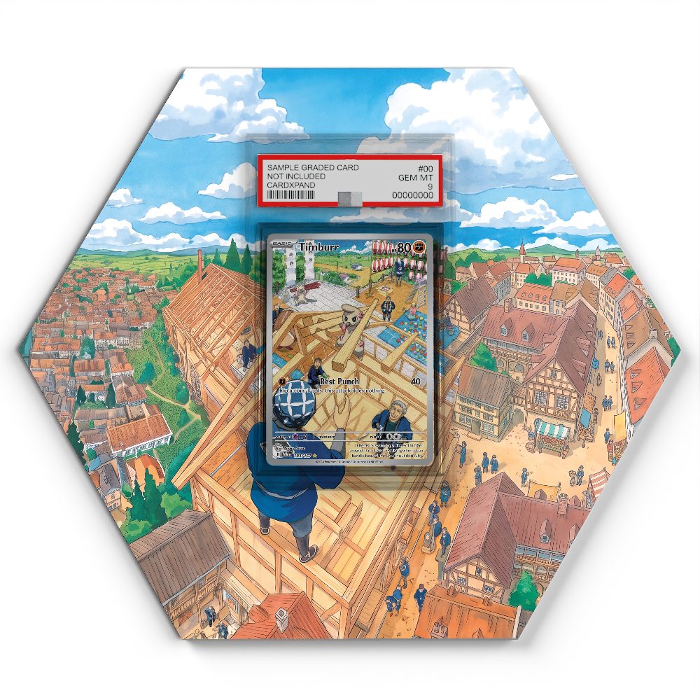 105 Crapustule - Extended Artwork Pokemon Card Display