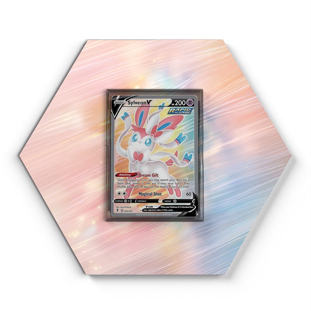 105 Crapustule - Extended Artwork Pokemon Card Display