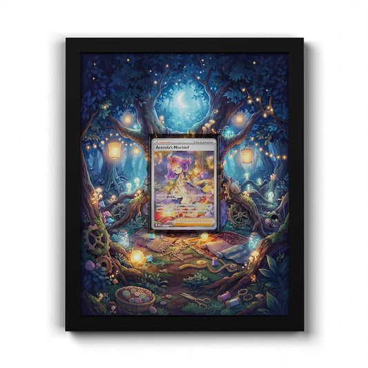 183 Espièglerie de Margie - Extended Artwork Framed Pokemon Card Display