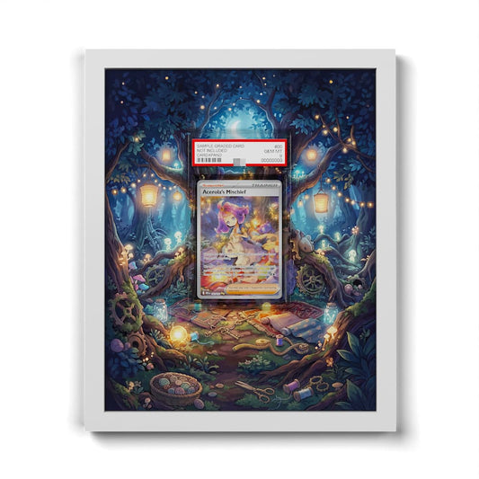 183 Espièglerie de Margie - Extended Artwork Framed Pokemon Card Display