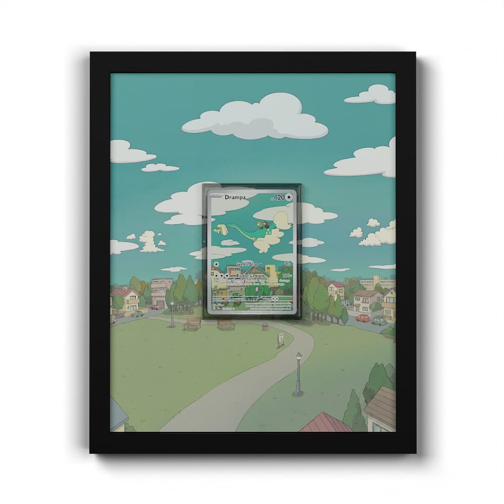 184 Draïeul - Extended Artwork Framed Pokemon Card Display