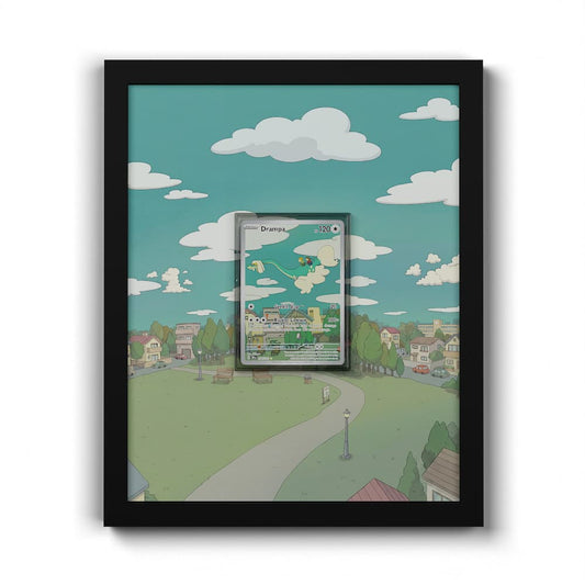 184 Draïeul - Extended Artwork Framed Pokemon Card Display