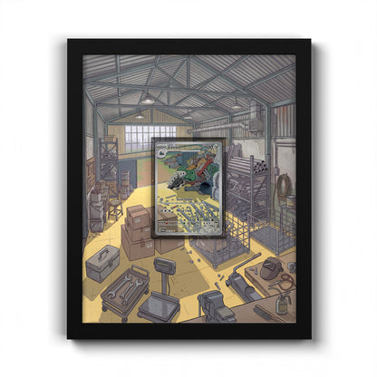 184/167 Lairon - Extended Artwork Pokemon Card Frame