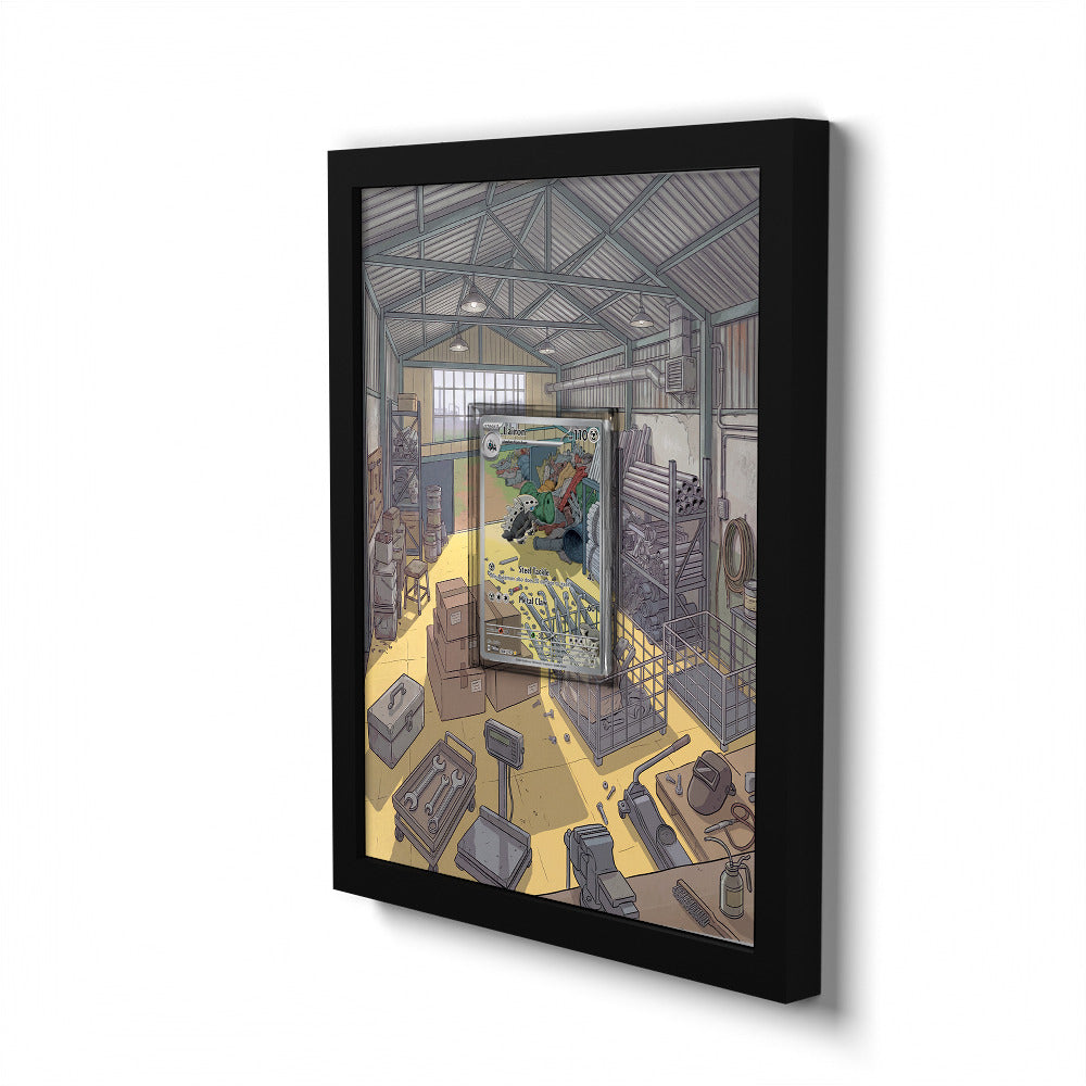 184/167 Lairon - Extended Artwork Pokemon Card Frame