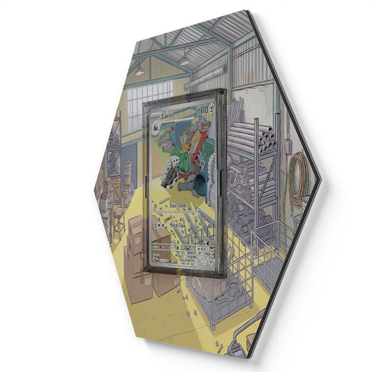 184/167 Galegon - Extended Artwork Pokemon Card Display