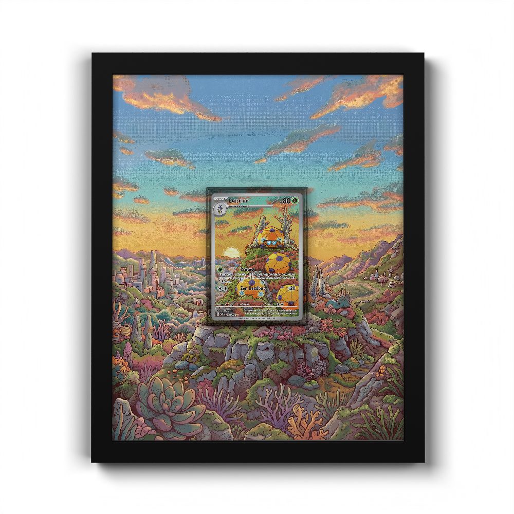 184/182 Dottler - Extended Artwork Pokemon Card Frame