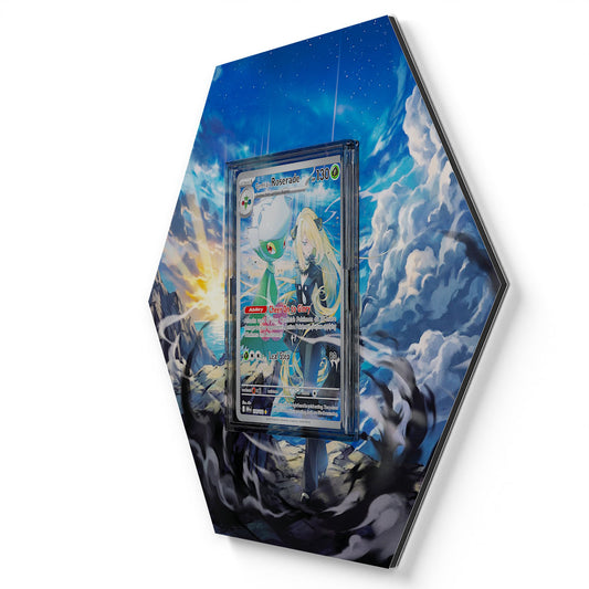 184/182 Roserade de Cynthia - Extended Artwork Pokemon Card Display