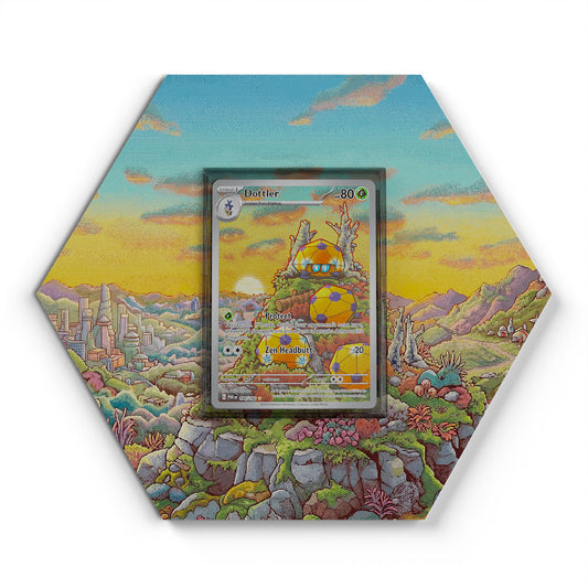 184/182 Astronelle - Extended Artwork Pokemon Card Display