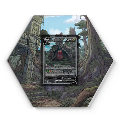 105 Crapustule - Extended Artwork Pokemon Card Display