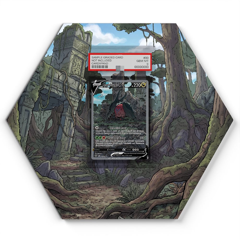 105 Crapustule - Extended Artwork Pokemon Card Display
