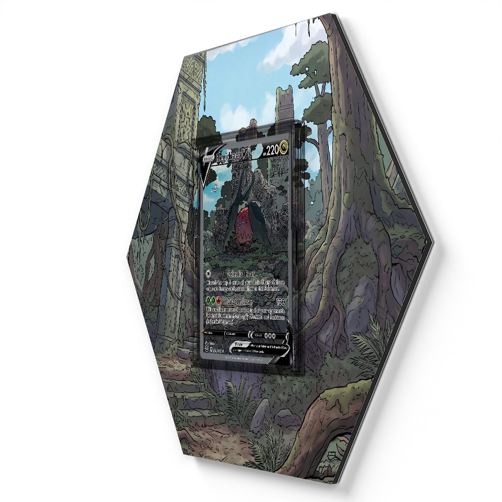 105 Crapustule - Extended Artwork Pokemon Card Display