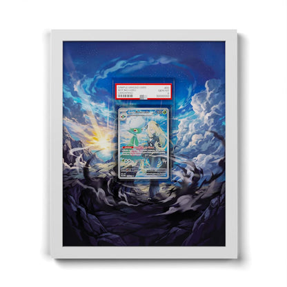 184/182 Roserade de Cynthia - Extended Artwork Framed Pokemon Card Display