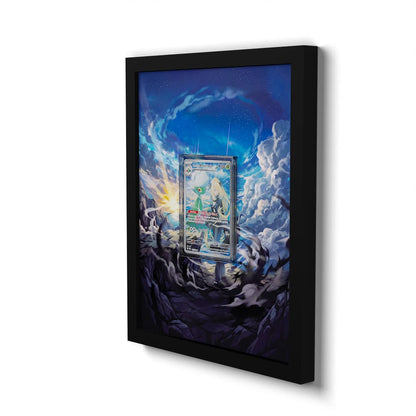 184/182 Roserade de Cynthia - Extended Artwork Framed Pokemon Card Display